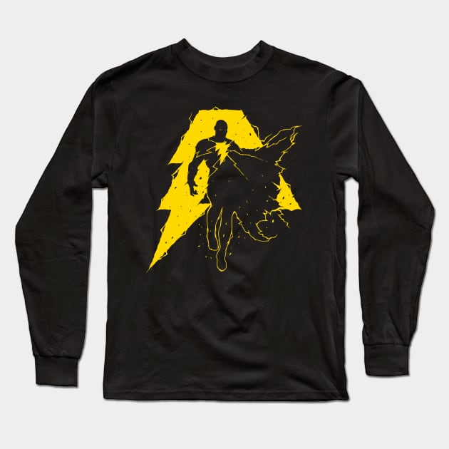 Rage of Mighty God Long Sleeve T-Shirt by StevenToang